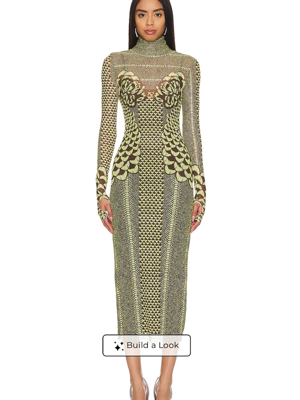 REVOLVE AFRM Shailene Dress in Butter Petals